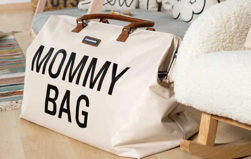 [5420007145361] Sac à langer - Childhome - Mommy Bag écru noir