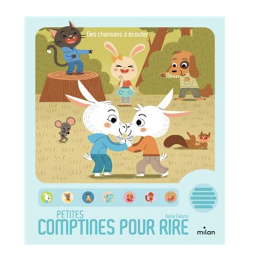 [9782745959478] Livre sonore - Milan - Petites Comptines pour Rire