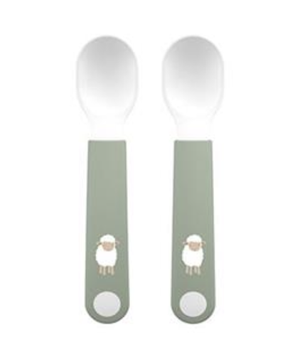 [8720294032663] Set cuillères d'apprentissage - Mepal - Little Farm (2pcs)   