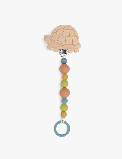[3575676781562] Attache sucette - Moulin Roty - Tortue
