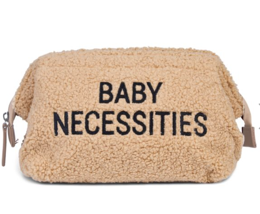 [5420007158743] Trousse de toilette - Childhome - Baby necessities teddy brun