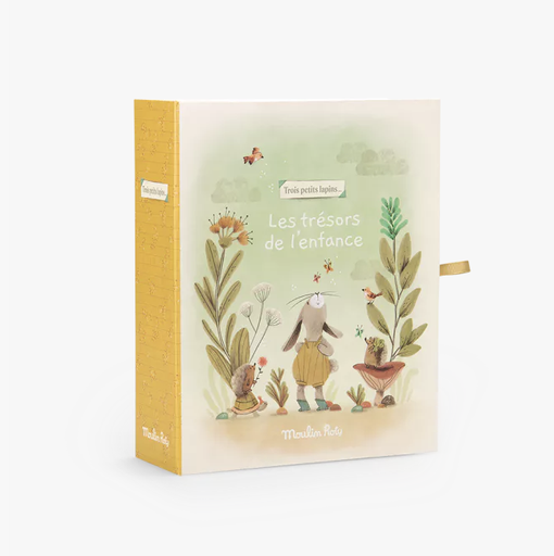 [3575676781074] Coffret naissance - Moulin Roty - Trois petits lapins