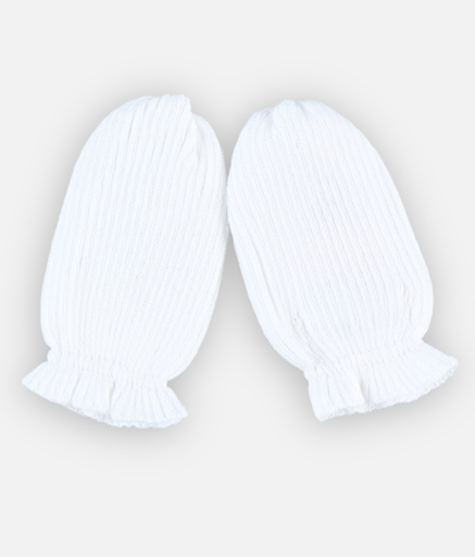 [5414220133168] Moufles anti-griffure - noukie's - blanc