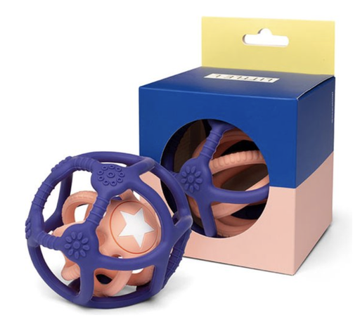 [8437020510233] Lot de 2 balles sensoroelles - Little L - Bleu/rose