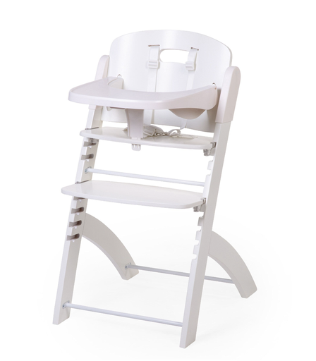 Chaise évolutive + tablette - Childhome - Evosit blanc