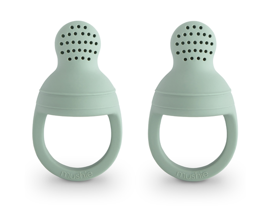 [}C1103492] Lot de 2 grignoteuse - Mushie - Sauge