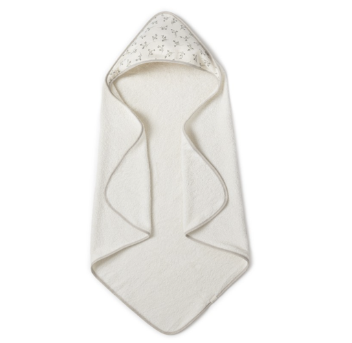 Cape de bain - Babyshower - Olive bloom