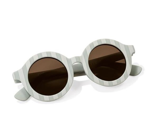 [8714274125810] Lunettes de soleil - Little Dutch - Round Fresh Green (2 ans et +)