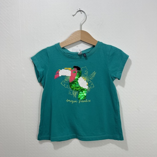 [V01301] Tee-shirt - 3 pommes - 4 ans   