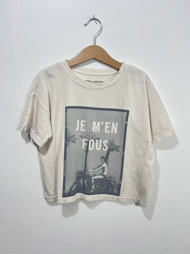 [V01355] Tee-shirt - Zadig & Voltaire - 6 ans  