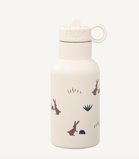 [8720574694864] Gourde Isotherme - Fresk - Rabbit Sandshell 350ml   