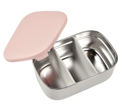[3384349140021] Boîte repas - Beaba - Powder pink