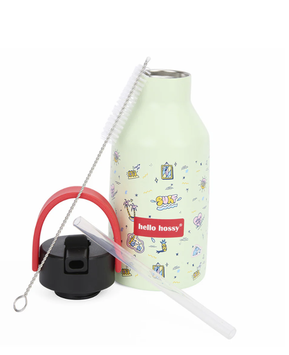 [3760375194939] Gourde Isotherme - Hello Hossy - Aloha 350ml     