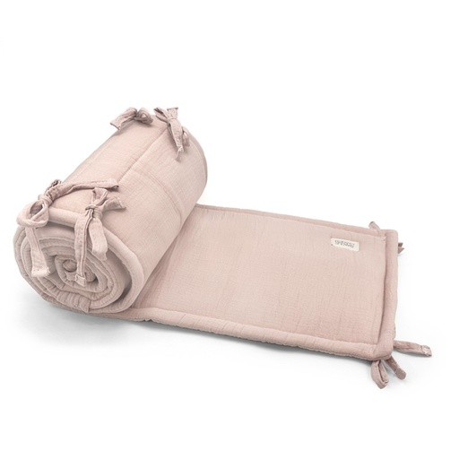 [9509655321245] Tour de lit - Babyshower - Doux nude powder