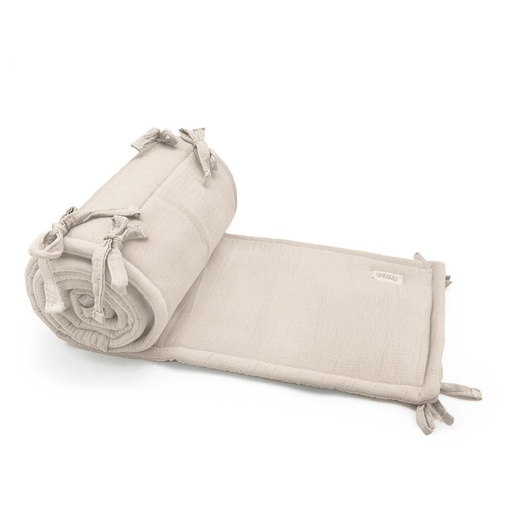 [9507697998197] Tour de lit - Babyshower - Doux latte powder