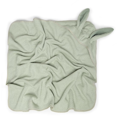 [7427251966474] Cape de bain - Babyshower - Bunny sage powder
