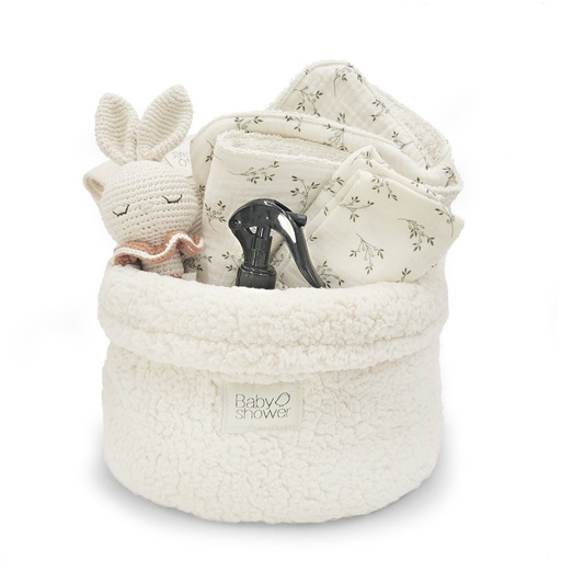 [7427251558310] Panier de rangement - Babyshower - Petit mouton
