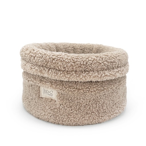 [9509113957917] Panier de rangement - Babyshower - Moyen latte doodle