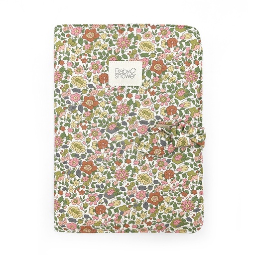 [9505367931956] Protège carnet de santé - Babyshower - Knot liberty theresa