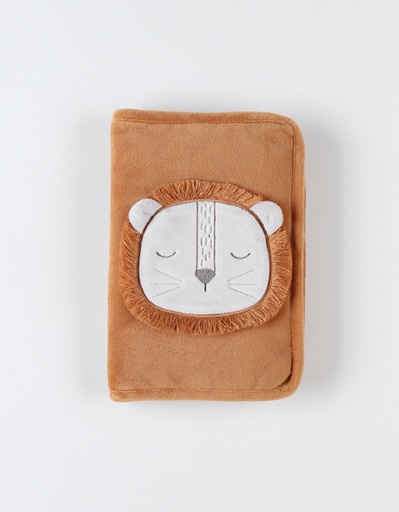[5414220114075] Protège carnet de santé - Noukie's - Babou en Veloudoux caramel