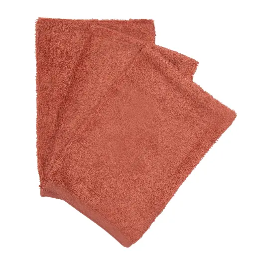[5414546068724] Gants de toilette (3 pcs) - Timboo - Apricot blush