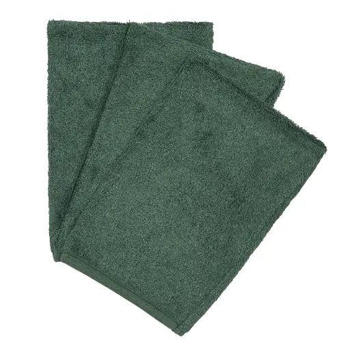[5414546068670] Gants de toilette (3 pcs) - Timboo -  Aspen green