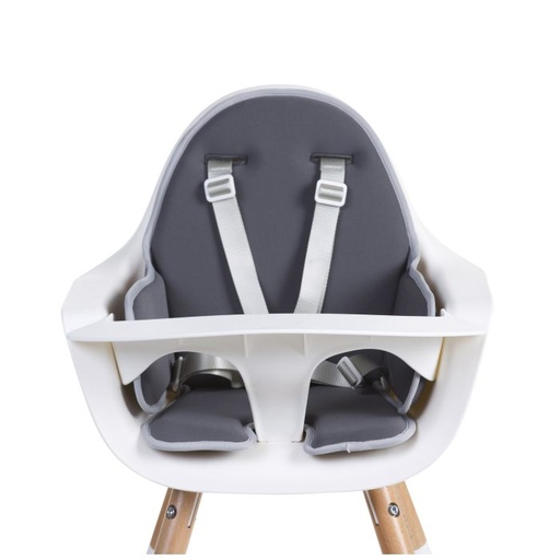 [5420007139254] Coussin pour chaise haute Evolu - Childhome - Neoprene Gris Foncé