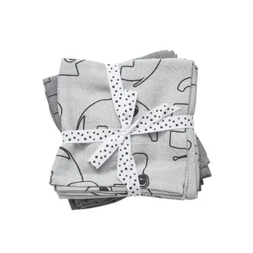 [5712643306955] Lot de 2 langes Tetra - Done by deer - Gris