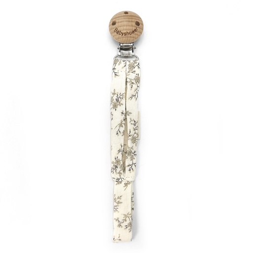 [7427252672794] Attache tétine - Babyshower - Wood miley