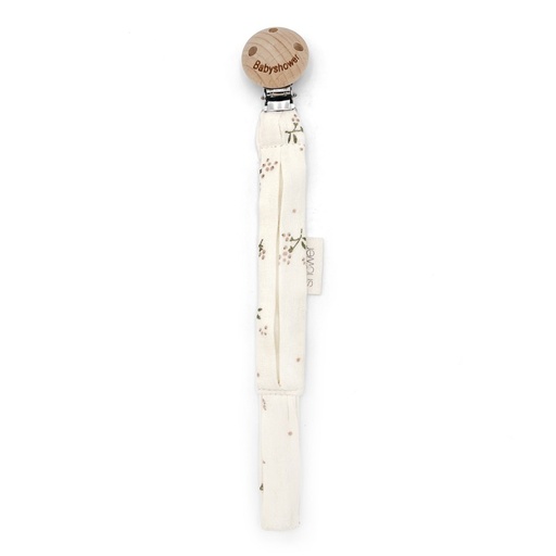 [7427252668629] Attache tétine - Babyshower - Wood roseberry