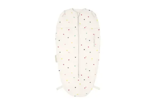 [5413421820105] Gigoteuse d’emmaillotage - Puckababy - Mini 3-6m Hearts Confetti 