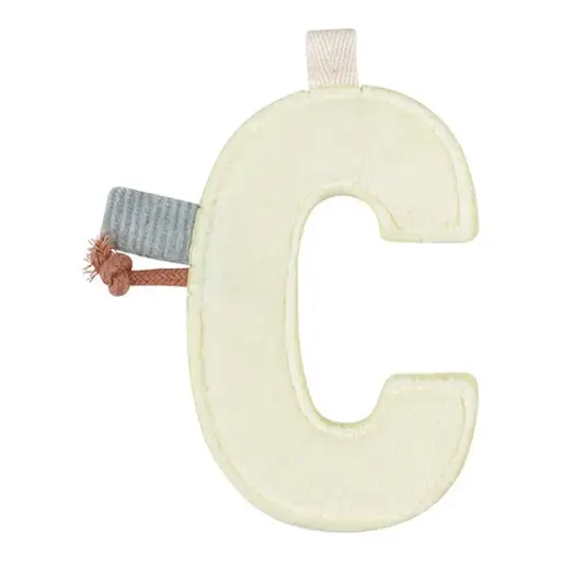 [8713291895027] Lettre en tissu - Little dutch - C