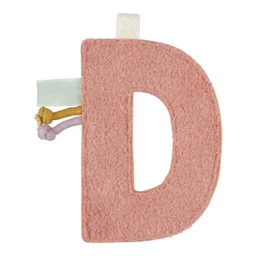[8713291895034] Lettre en tissu - Little dutch - D