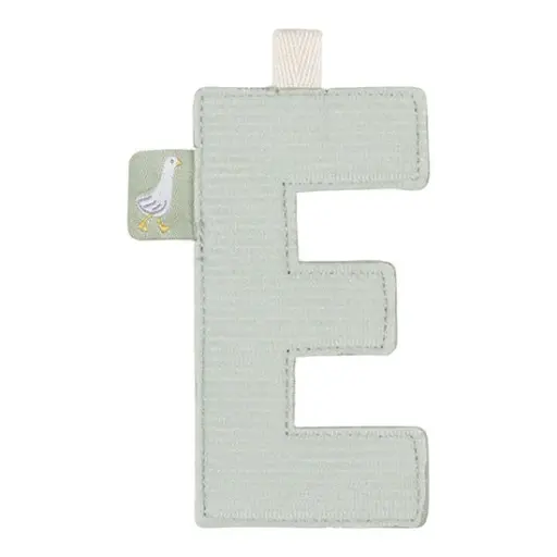 [8713291895041] Lettre en tissu - Little dutch - E