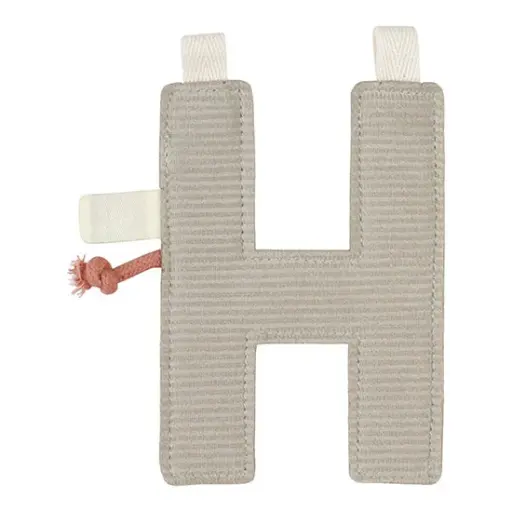 [8713291895072] Lettre en tissu - Little dutch - H