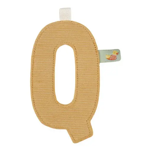 [8713291895164] Lettre en tissu - Little dutch - Q