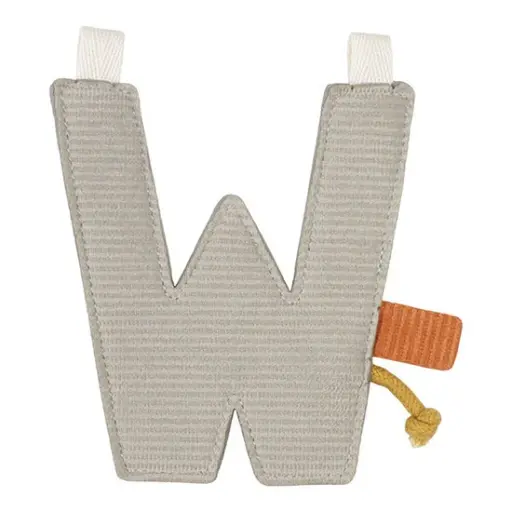 [8713291895225] Lettre en tissu - Little dutch - W