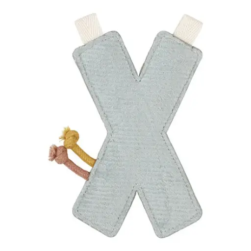 [8713291895232] Lettre en tissu - Little dutch - X