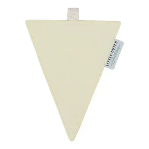 [8713291895461] Lettre en tissu - Little dutch - Drapeau Jaune