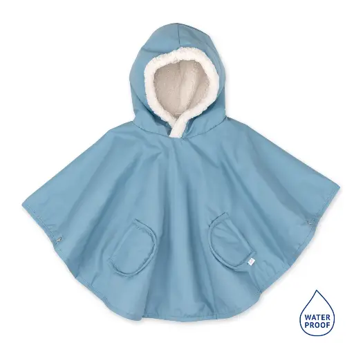 [5420010715452] Poncho de voyage -Bemini - 9-36m Horizon WATERPROOF + TEDDY