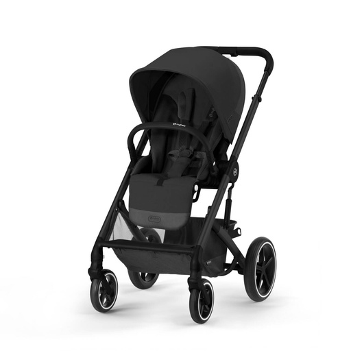 Poussette - Cybex - Balios S Lux  Moon Black (Black Frame)