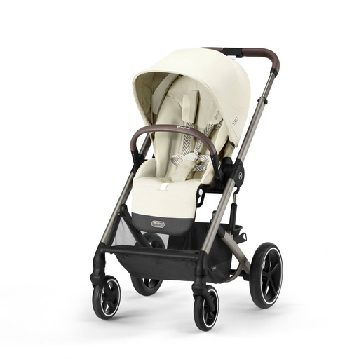 Poussette - Cybex - Balios S Lux  Seashell Beige (Taupe Frame)