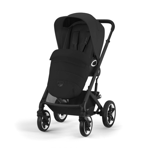 Poussette - Cybex - Talos S Lux Moon Black (Black Frame)