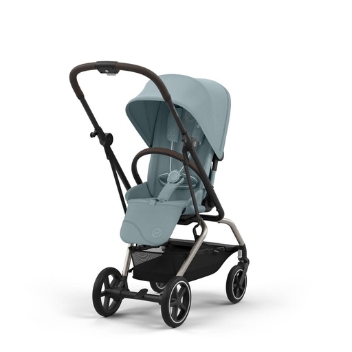 Poussette - Cybex - Eezy S Twist+2  Stormy Blue Taupe Frame 