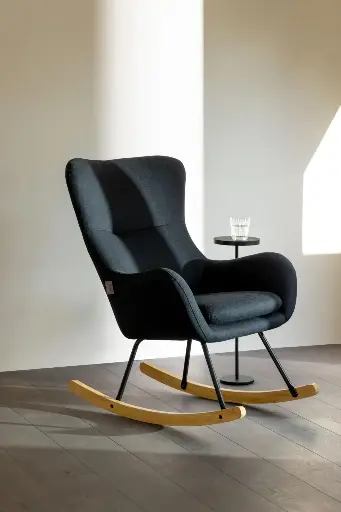 Fauteuil Rocking Chair - Quax - Basic Noir