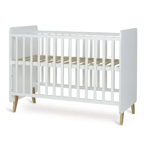 Lit bébé - Quax - Loft Lit - 120 x 60 cm - Blanc