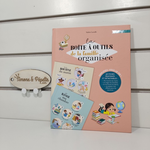 [L00147] Livre - La boîte à outils de la famille organisée