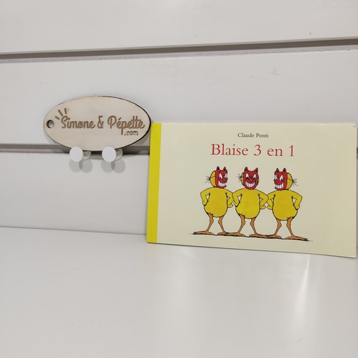 [L00204] Livre - Blaise 3 en 1