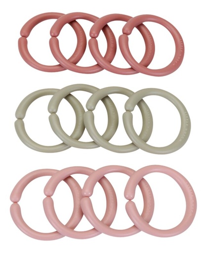[8713291449602] Attache-jouet - Little Dutch - Little Loops Rose