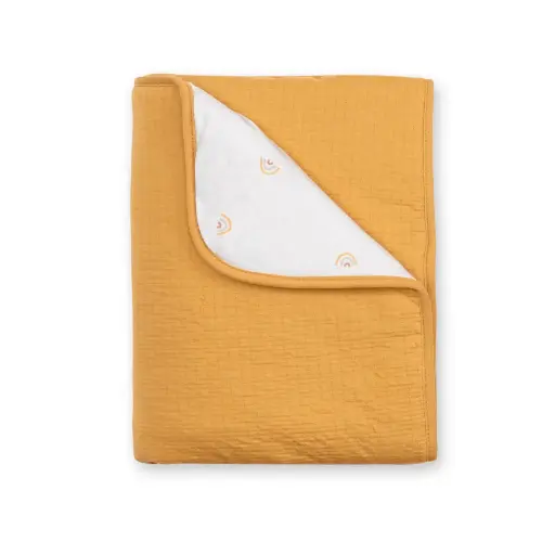 [5420010711737] Couverture - Bemini -  75x100cm Golden PADY TETRA JERSEY + JERSEY tog 3